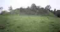 Mary war executed where thios mound now stands, Fotheringhay