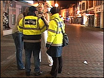Town Pastors in Ipswich town centre