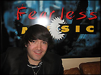Rob at Fox TV's Fearless Music studio