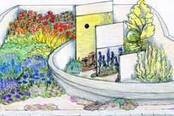The New Hall Garden Design Image: Sue Goss