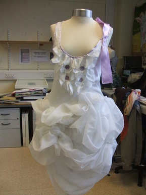 White dress
