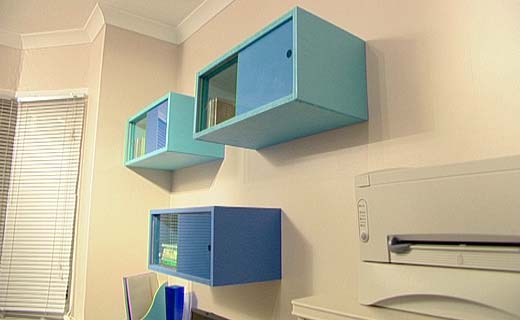 Cube shelving