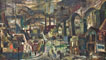 Leslie Moore - title unknown (oil on board). Purchased 1953