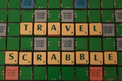 Scrabble board
