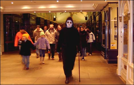 Ghost Walk though Crowngate Shopping Centre