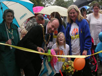 Wirral Mayor cuts ribbon