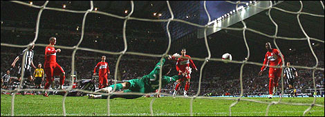 Newcastle 3, Middlesbrough 1