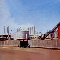 A view from Abadan oil refinery, Abadan, Iran