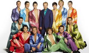 Graham Norton and Any Dream Will Do finalists