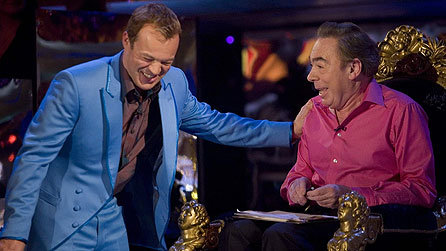 Graham Norton and Andrew Lloyd Webber