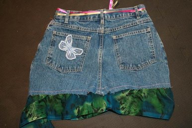 Denim skirt