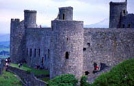 Photograph showing Harlech Castle