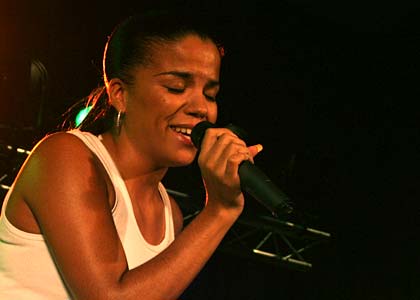 Ms Dynamite live at Maida Vale