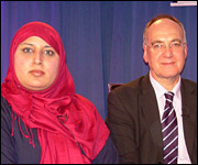Shanaz Hussain and Ted Cantle