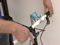 Folding handle-bars