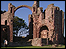 Abandoned monastery on Lindisfarne