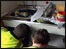 Apprentices at work in London