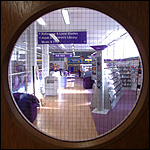 Looking into Scarborough Library
