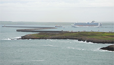 Views over the breakwater