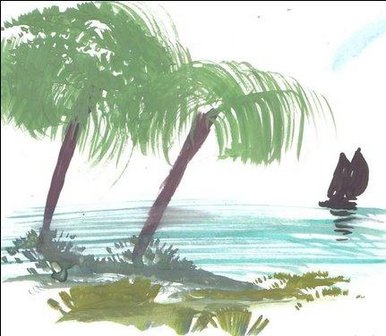 Peaceful island