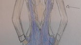 Split denim dress... Split denim dress...