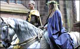 Godiva Procession in Coventry 