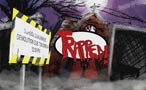 Trapped title screen