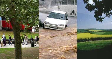 Parks, floods and countryside