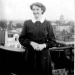 Sister Audrey in London 1951