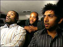 Young black clubbers