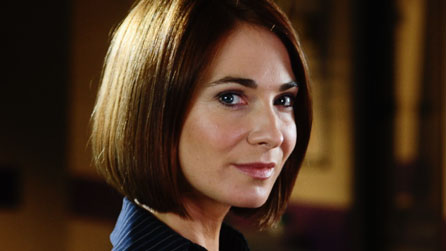 Photograph of Nia Roberts (as Mary Finch in BBC Cymru Wales drama Crash)