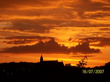 Sunset over Seaham