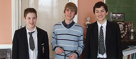 Ben Kahan, David Newton and Matthew Greene