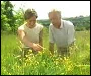 Amanda Parr with Charles Flower
