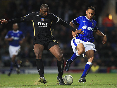 Sol Campbell and Danny Haynes