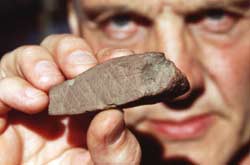 The Blombos Ochre is 77,000 year old art
