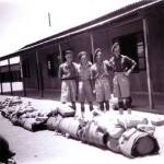 Grandad was 22 in this photograph taken from Villach transit camp.
