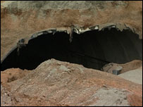 Tunnel collapse