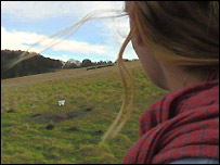 Agnes Kiemel the 'flying shepherd'