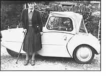 Vera and and her motorised trike