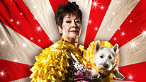 Georgie (Ruth Madoc) sends David the dog on a sponsored swim
