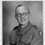 George Edward Temple in Uniform of 70th Infantry Brigade, 49 WR Div.