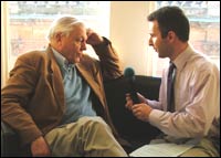 Mike interviews Sir David Attenborough 