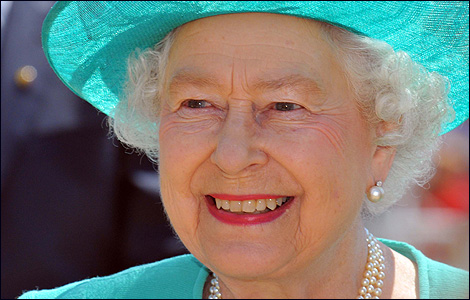 Her Majesty The Queen in Weymouth