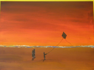 Sunset Kite