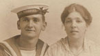 Evan Davies and his wife Mary