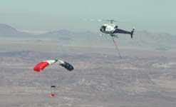 Genesis - practice recovery of sample return capsule