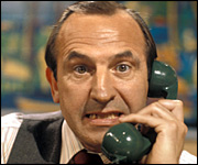Leonard Rossiter as Reginald Perrin