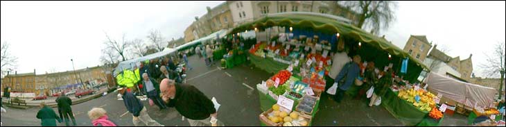 Market stalls 
