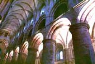 Photograph showing the inside of St Magnus Cathedral